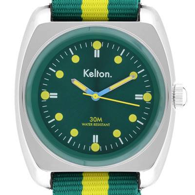 Montre RC 2 Nato vert-jaune 9126322 - Kelton