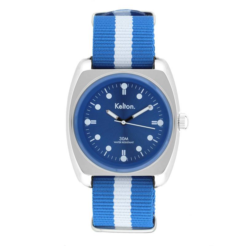 Montre RC 2 Nato bleu-blanc 9126312 - Kelton