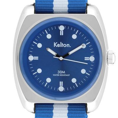 Montre RC 2 Nato bleu-blanc 9126312 - Kelton