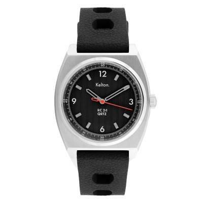 Montre RC24 Asphalte Quartz noire 9126612 - Kelton