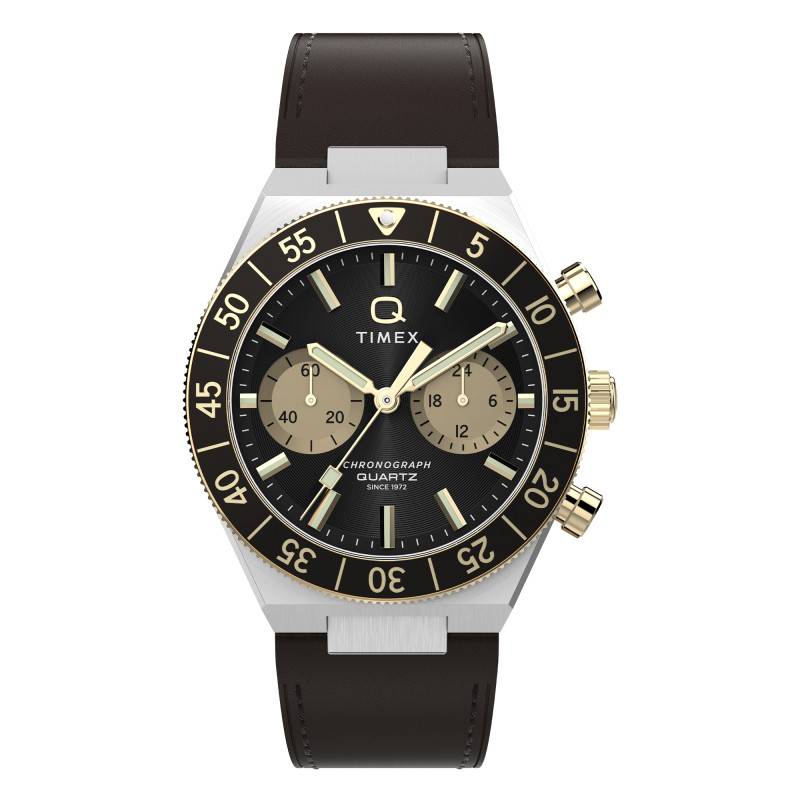 Montre chronographe Q Timex Continental TW2Y56000 - Timex