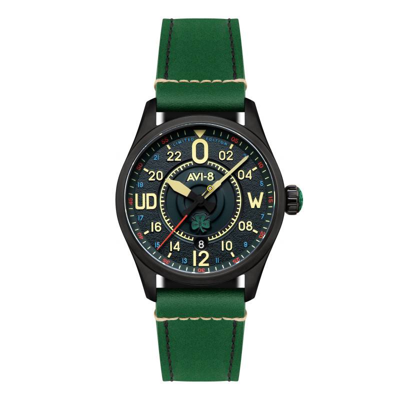 AVI-8 Spitfire Smith Automatic St Patrick's Day Limited Edition Watch AV-4154-01 - Avi-8