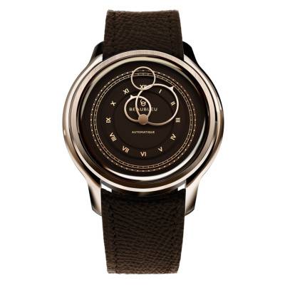 La Pièce N°1 Moka Watch - Beaubleu