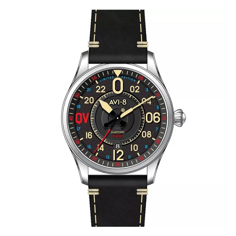 Montre Spitfire N3200 Imperial War Museums 24 Hour Automatic Limited Edition AV-4149-01 - Avi-8