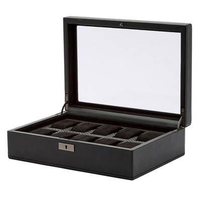 WOLF 1834 AXIS 10-Watch Box, Powder-Coated - Wolf 1834