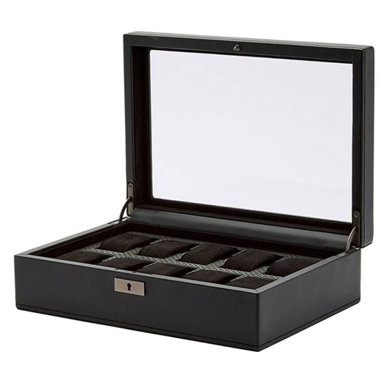 WOLF 1834 AXIS 10-Watch Box, Powder-Coated - Wolf 1834