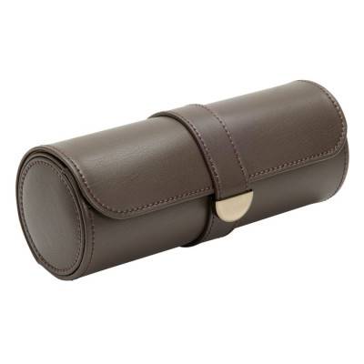 Rouleau Rangement 3 montres Earth Coffee - Wolf 1834