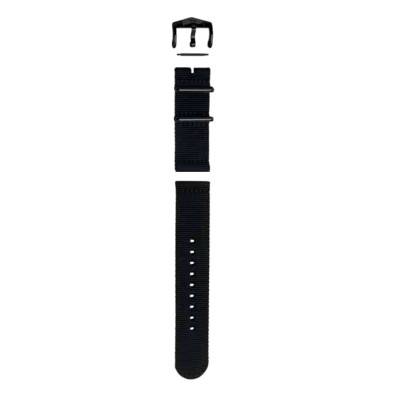 Bracelet de montre Nato Nylon Noir SGF4020 - ZRC