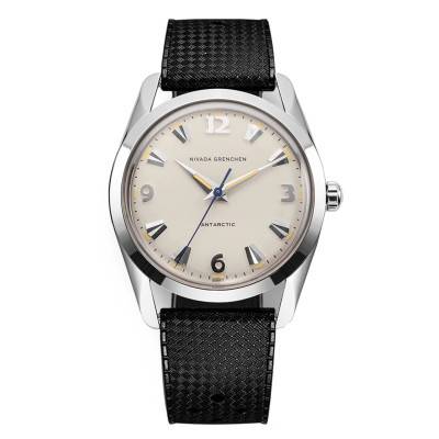 Antarctic 35mm Eggshell Beige Luminova Watch 35001M - Nivada Grenchen