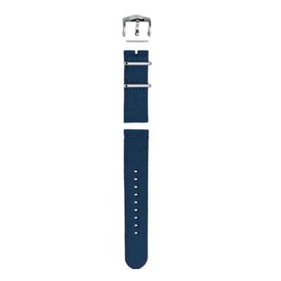 Navy Blue Nylon NATO Watch Strap SGF4026 - ZRC