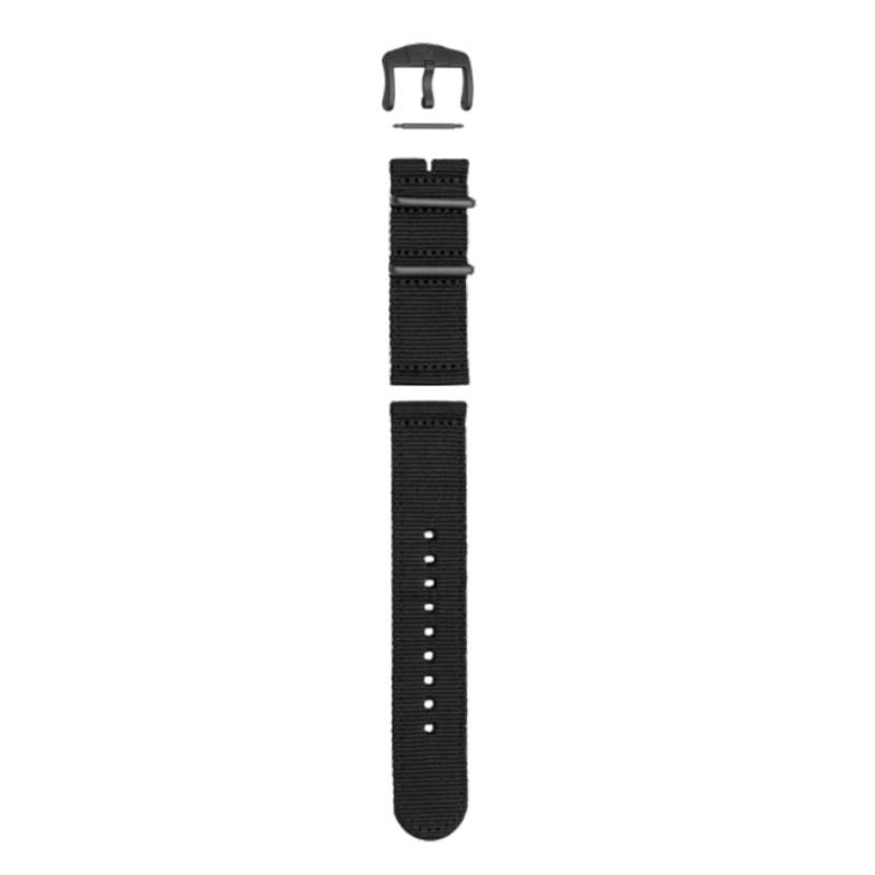 Bracelet de montre Nato Nylon Noir - SGF4036 - ZRC