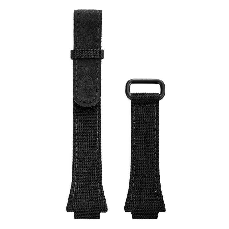 Canvas Velcro Watch Strap for MK2 Series - F77 NF77AB2 - Nivada Grenchen