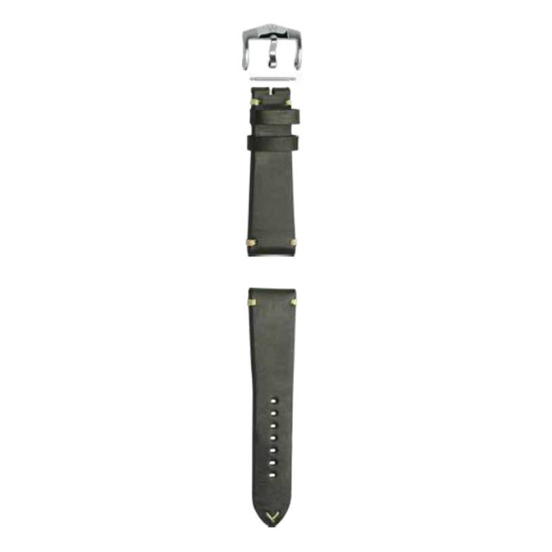 Dark Green Vintage Cowhide Watch Strap for Grands Fonds MN64 - SGF4034 - ZRC