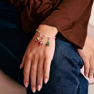 Sushi Connect Silver Charm Pendant - CC1344-007-7 - Thomas Sabo