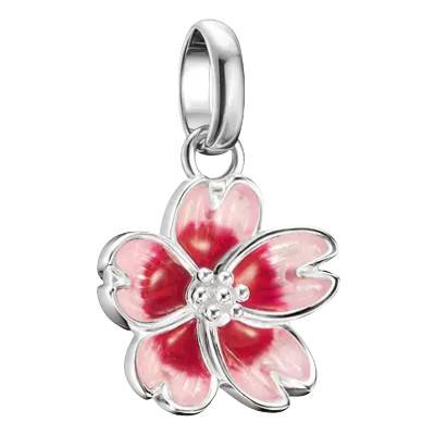 Silver Connect Cherry Blossom Charm Pendant - CC1343-007-9 - Thomas Sabo