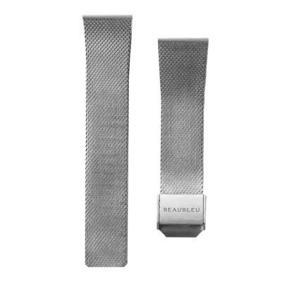 Braided Steel Watch Strap 18 x 16 mm - Beaubleu