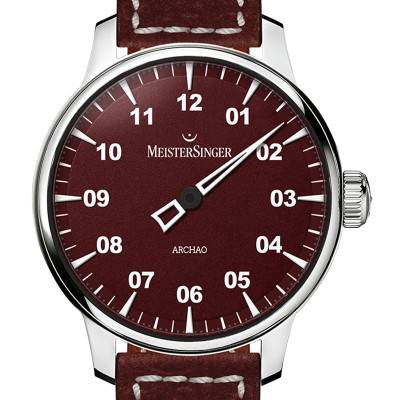 MeisterSinger Archao Red AR911 Watch - MeisterSinger