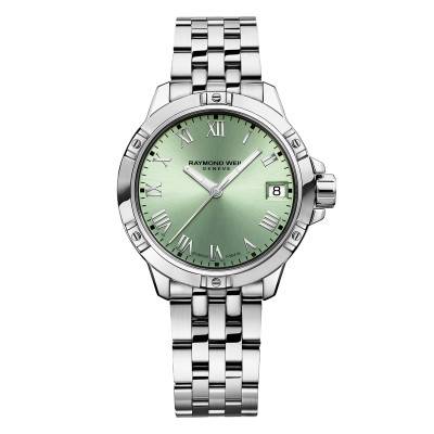 Tango Classic 30mm Watch - Green Dial 5960-ST-00520 - Raymond Weil