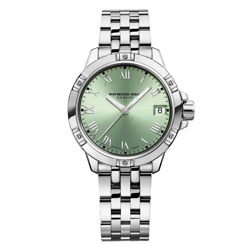 Tango Classic 30mm Watch - Green Dial 5960-ST-00520 - Raymond Weil