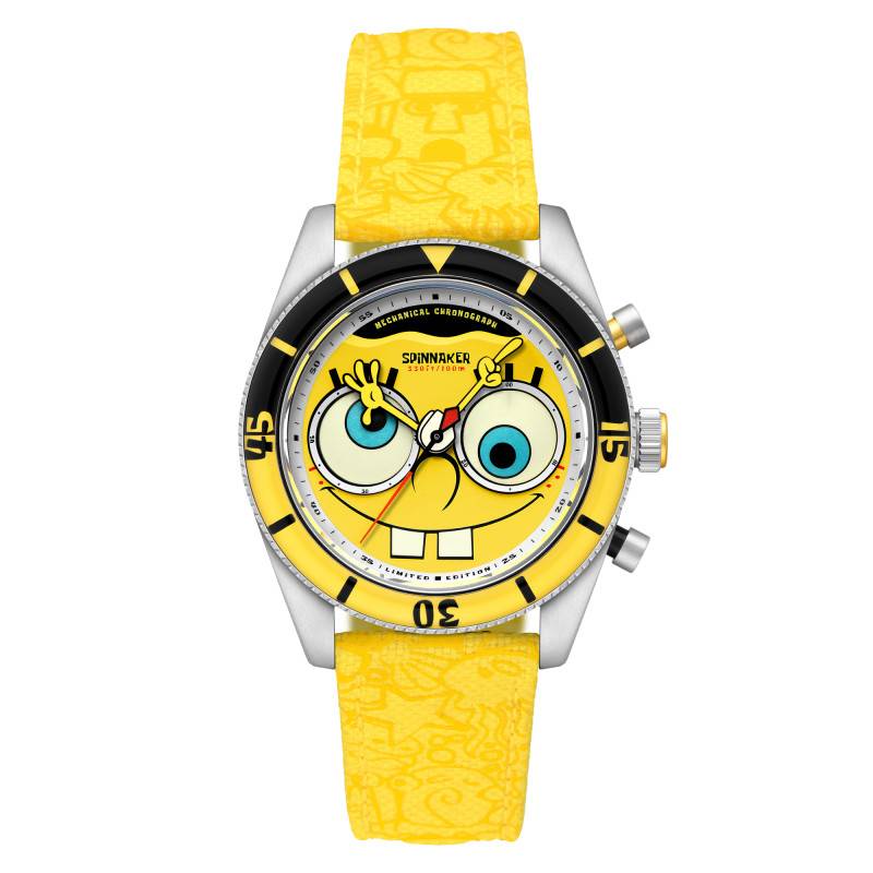 Montre Fleuss Mechanical Chronograph Spongebob Squarepants Eyedial Limited Edition SP-5153-01 - Spinnaker