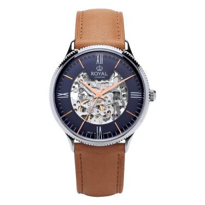 The SW7 Silver & Blue Watch 41479-03 - Royal London