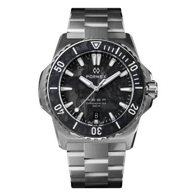 Montre Reef 39.5 mm Forged Carbon 2201.1.6399 - Formex