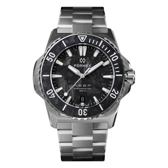 Montre Reef 39.5 mm Forged Carbon 2201.1.6399 - Formex