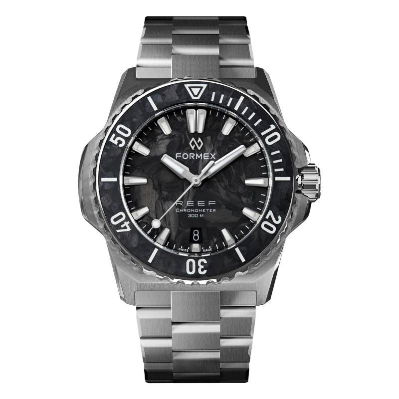 Montre Reef 39.5 mm Forged Carbon 2201.1.6399 - Formex