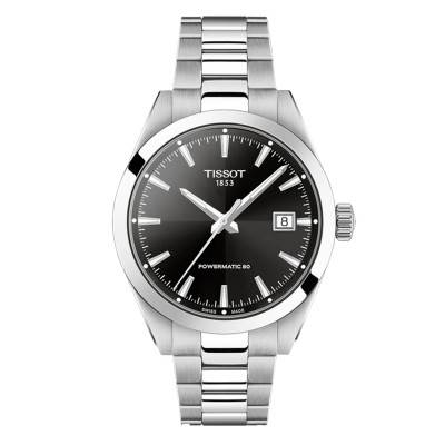 Gentleman Black 38mm Watch T1658071105100 - Tissot