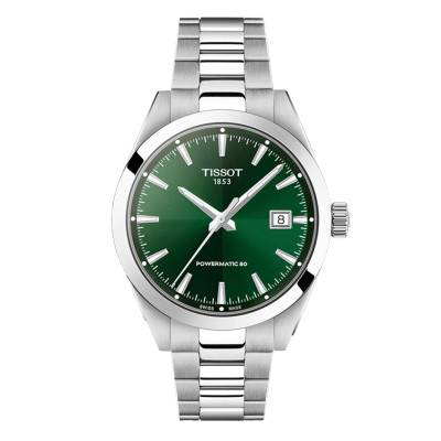 Gentleman Green 38mm Watch T1658071109100 - Tissot