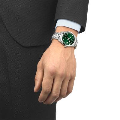 Gentleman Green 38mm Watch T1658071109100 - Tissot