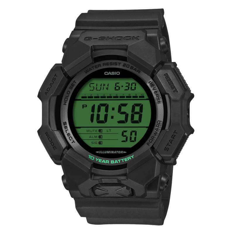 Capsule Black & Electro Green Watch GD-010BEG-1ER - Casio G-Shock