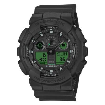 Black & Electro Green Capsule Watch GA-100BEG-1AER - Casio G-Shock