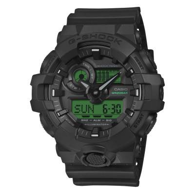 Black & Electro Green Capsule Watch GA-700BEG-1AER - Casio G-Shock