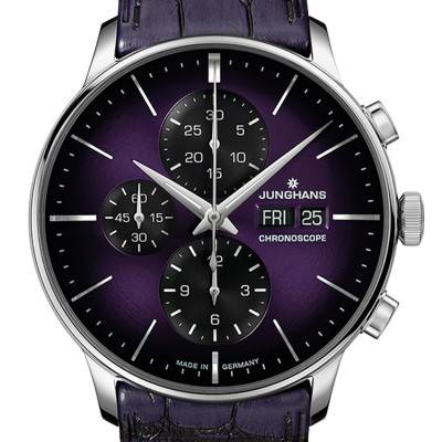 Meister Chronoscope English Date Men's Watch 27/4621.03 - Junghans