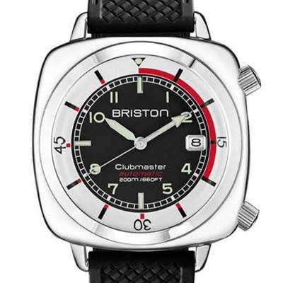 Steel Black Clubmaster Legend Compressor Watch 26642.PS.DC.1.FB - Briston