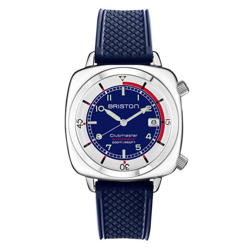 Montre Clubmaster Legend Compressor - Acier - Bleu 26642.PS.DC.15.FNB - Briston