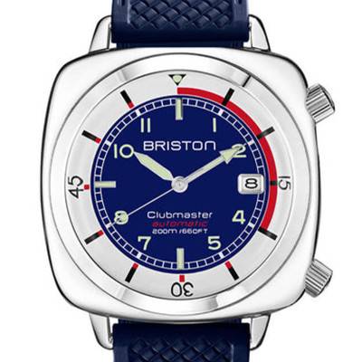 Steel Blue Clubmaster Legend Compressor Watch 26642.PS.DC.15.FNB - Briston