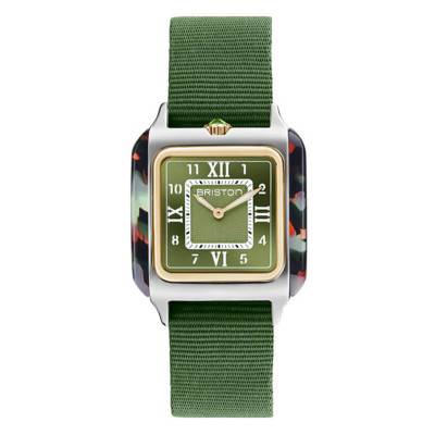 Streamliner Kennedy Spring Watch - HM - Gold - Olive Green 262030.PYA.UG.26.NOL - Briston