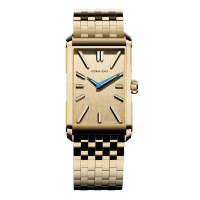 Montre Visionnaire Yellow Gold on Bracelet - Corniche