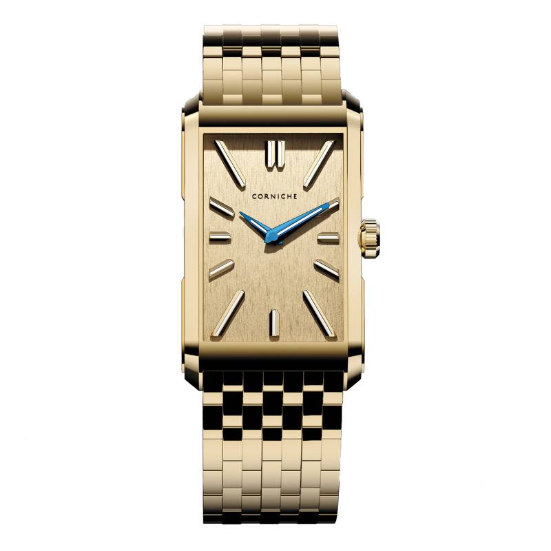Montre Visionnaire Yellow Gold on Bracelet - Corniche