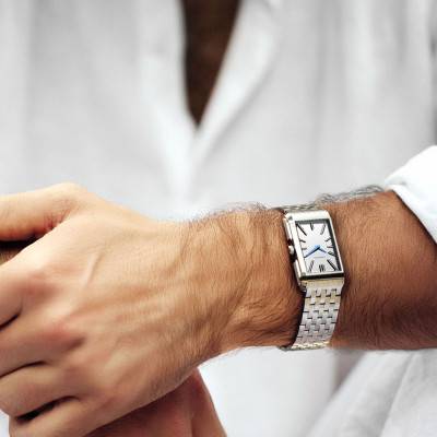 Montre Visionnaire Stainless Steel on Bracelet - Corniche