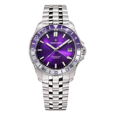 Nereide GMT 39 Watch - 3521512S - Venezianico