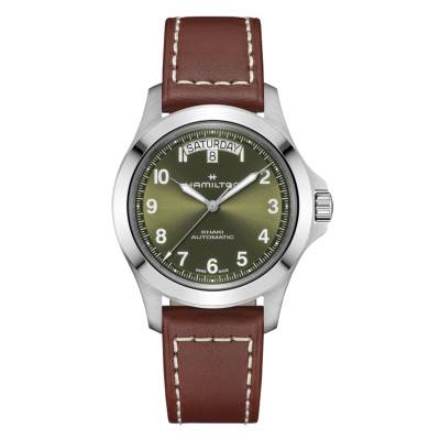 Khaki Field King Day-Date Auto 40mm Watch H64475560 - Hamilton
