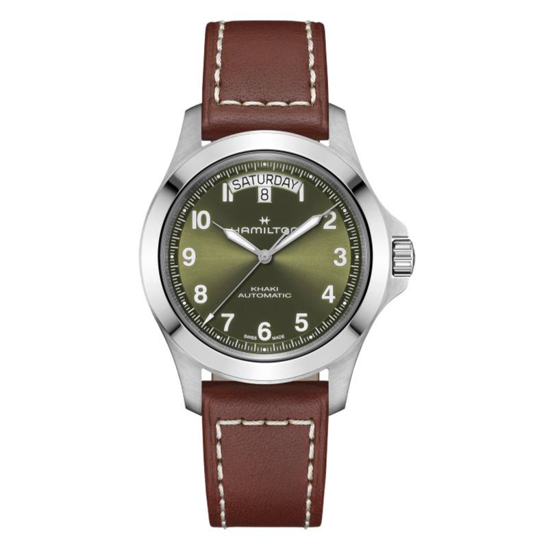 Khaki Field King Day-Date Auto 40mm Watch H64475560 - Hamilton