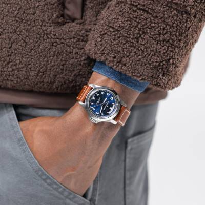 Montre Khaki Field King Day-Date Auto 40mm H64475540 - Hamilton