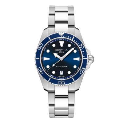 Montre DS Action 40mm C0484101104100 - Certina