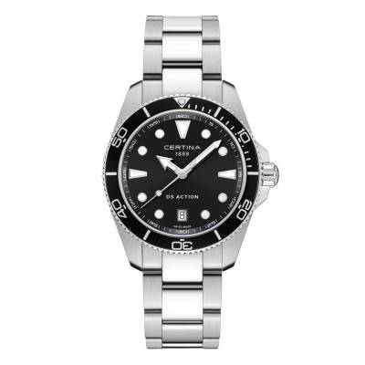 Montre DS Action 40mm C0484101105100 - Certina