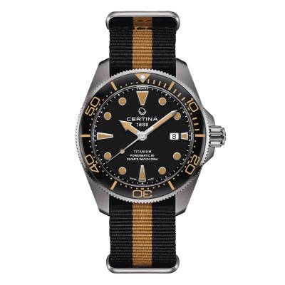 DS Action Diver 43mm Powermatic 80 Watch C0326074805100 - Certina