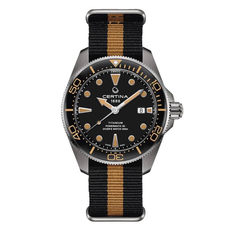 DS Action Diver 43mm Powermatic 80 Watch C0326074805100 - Certina